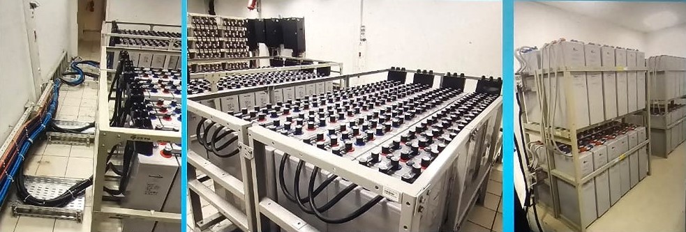 Batteries 2V, 6V, 12, 24V & 48V de100AH à 3000AH pour grande capacité de stockage d'énergie électrique pour Des Nano & Micro centrales Solaires, DATA CENTERS, Lignes de production ininterrompues, etc...